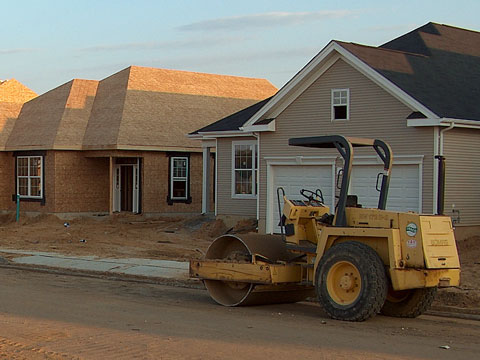 active adult homes under construction